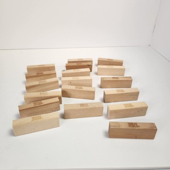 Jenga Wood Replacement Game Pieces Crafts Crafting Lot - Picture 2 of 3